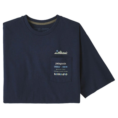 Patagonia Men's Spirited Seasons Pocket Responsibili-Tee - Nena - Buy online today at Down the Line Surf. International shipping available.