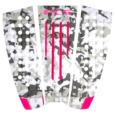 FCS Julian Wilson Deck Pad - Pink/Camo - Buy online today at Down the Line Surf. International shipping available.