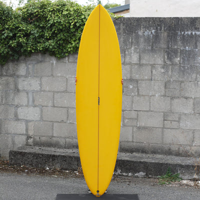 Pukas Lady Twin Surfboard - 6'8" - Yellow - Buy online today at Down the Line Surf. International shipping available.