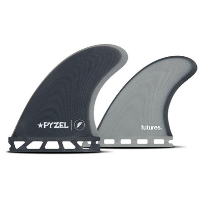 Futures Fins Pyzel Padillac Quad Fibreglass Fin Set - Medium - Buy online today at Down the Line Surf. International shipping available.