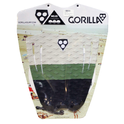 Gorilla Mojo Race Stripe 3 Piece Tail Pad - Buy online today at Down the Line Surf. International shipping available.