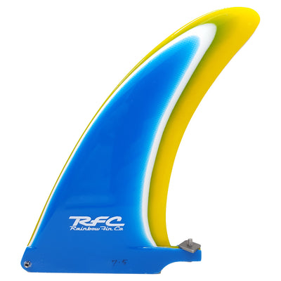 Rainbow Fin Co. Stinger Longboard Fin - 7.75" - Blue - Buy online today at Down the Line Surf. International shipping available.