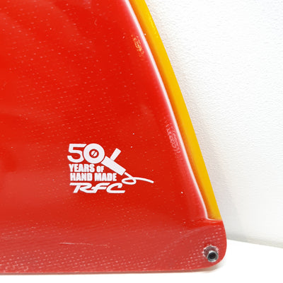 Rainbow Fin Co. Stinger Longboard Fin - 9.5" - Red - Buy online today at Down the Line Surf. International shipping available.