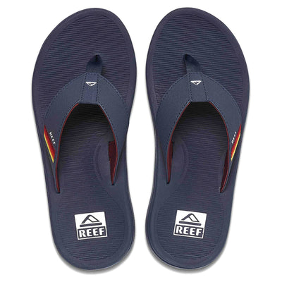 Reef Men's Santa Ana Flip Flops - Grey/Ocean Sunset - Buy online today at Down the Line Surf. International shipping available.