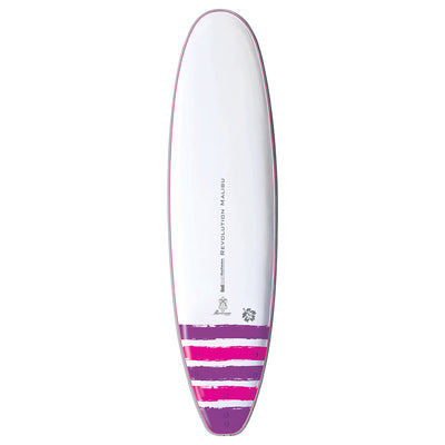 Redback Revolution Malibu 7'0" Surfboard - Pink - Buy online today at Down the Line Surf. International shipping available.