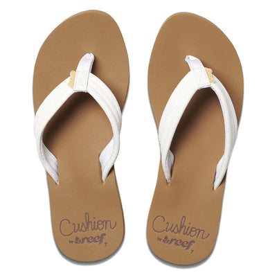 Reef Cushion Breeze Flip Flops - Cloud - Buy online today at Down the Line Surf. International shipping available.
