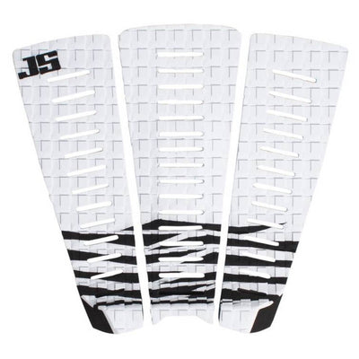 JS Ridge Grip Tail Pad - White/Black - Buy online today at Down the Line Surf. International shipping available.
