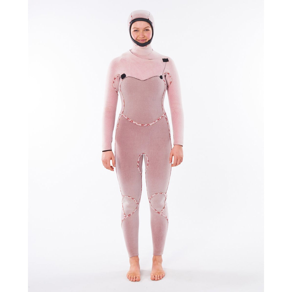 Rip Curl Women's Flashbomb 6/4mm Hooded Chest Zip Wetsuit