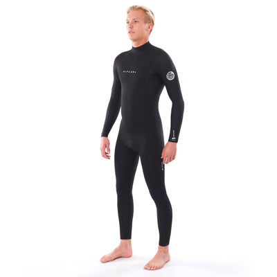 Rip Curl Dawn Patrol 5/3mm Back Zip Wetsuit - Black - Buy online today at Down the Line Surf. International shipping available.