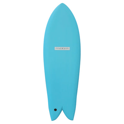 Ryan Lovelace Side-Cut Fish - Baby Blue/Pink - 5'4" - Buy online today at Down the Line Surf. International shipping available.