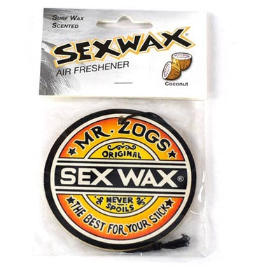 Sex Wax Air Freshener - Coconut - Buy online today at Down the Line Surf. International shipping available.