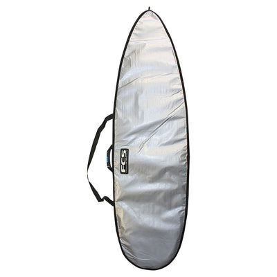 FCS Classic Funboard Boardbag - Silver/Tarpee - Buy online today at Down the Line Surf. International shipping available.