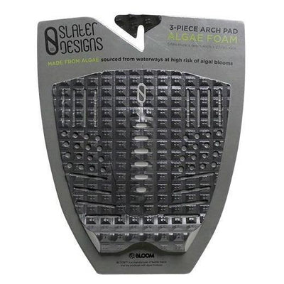 Firewire Slater Designs 3 Piece Arch Tail Pad - Black/Grey - Buy online today at Down the Line Surf. International shipping available.