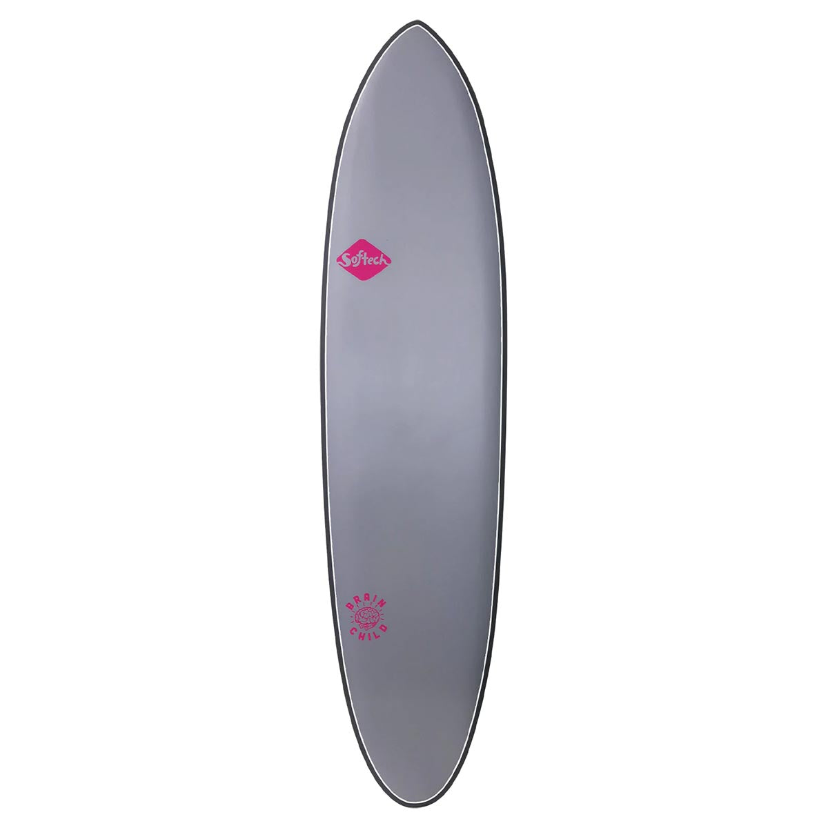 Softech Brainchild 7'6" Surfboard - Grey