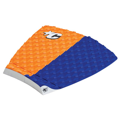 Creatures of Leisure Split 2 Piece Tail Pad - Orange/Navy - Buy online today at Down the Line Surf. International shipping available.