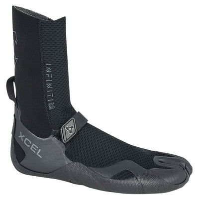 Xcel Infiniti Split Toe 3mm Wetsuit Boot - Black - Buy online today at Down the Line Surf. International shipping available.