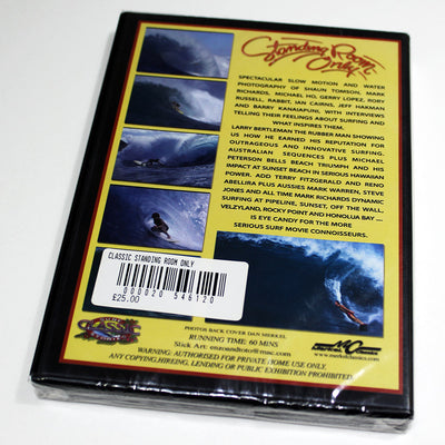 Standing Room Only DVD - Buy online today at Down the Line Surf. International shipping available.