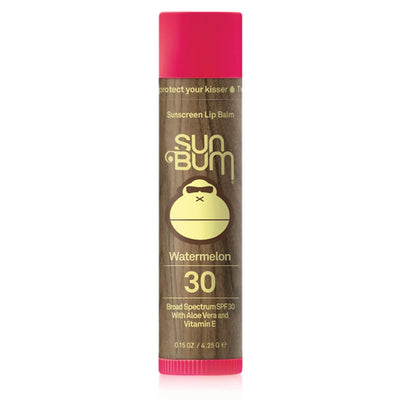 Sun Bum Original SPF 30 Lip Balm - Watermelon - Buy online today at Down the Line Surf. International shipping available.