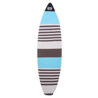 Ocean & Earth Stretch SOX Shortboard Cover - Blue Stripe - Buy online today at Down the Line Surf. International shipping available.