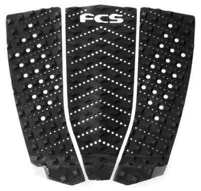 FCS T-3 Wide Deck Pad - Black/Charcoal - Buy online today at Down the Line Surf. International shipping available.