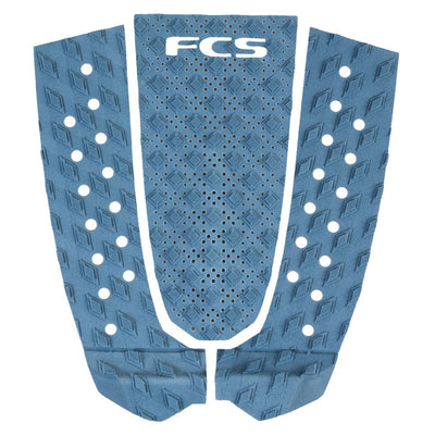 FCS T3 3 Piece Deck Pad - Dusty Blue - Buy online today at Down the Line Surf. International shipping available.