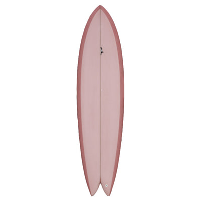 Thomas Surfboards Long Fish - 7'2" - Salmon - Buy online today at Down the Line Surf. International shipping available.