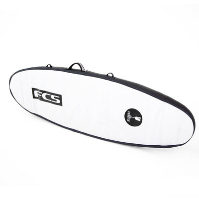 FCS Travel 2 Funboard Cover - Black - Buy online today at Down the Line Surf. International shipping available.