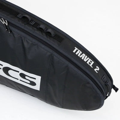 FCS Travel 2 Wheelie Longboard Cover - 9'2" - Buy online today at Down the Line Surf. International shipping available.