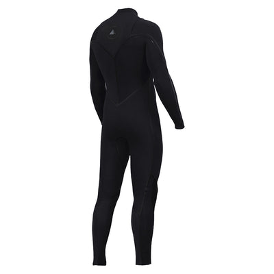 Zion Vault 4/3mm Chest Zip Wetsuit - Black - Buy online today at Down the Line Surf. International shipping available.