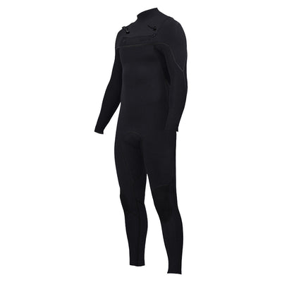 Zion Vault 4/3mm Chest Zip Wetsuit - Black - Buy online today at Down the Line Surf. International shipping available.