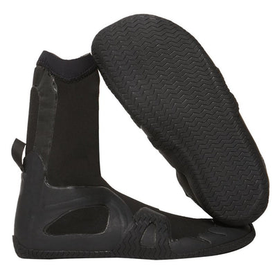 Vissla 7 Seas 5mm Round Toe Boot - Black - Buy online today at Down the Line Surf. International shipping available.
