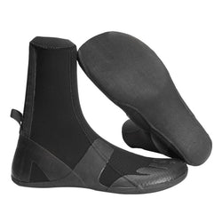 Vissla High Seas 5mm Round Toe Boot - Black - Buy online today at Down the Line Surf. International shipping available.