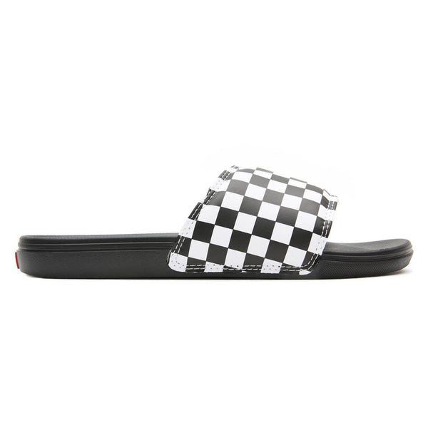 Vans La Costa Slide On Shoes Black Check
