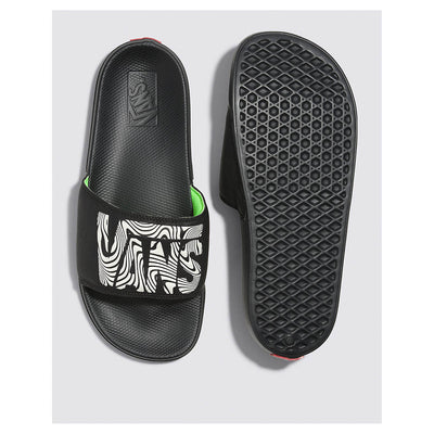 Vans La Costa Slide-On Shoes - Trippy Grain/Black - Buy online today at Down the Line Surf. International shipping available.