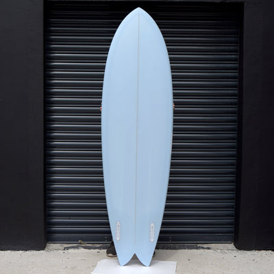 Vouch Mid Vish Surfboard - Blu Tac - 6'6" - Buy online today at Down the Line Surf. International shipping available.