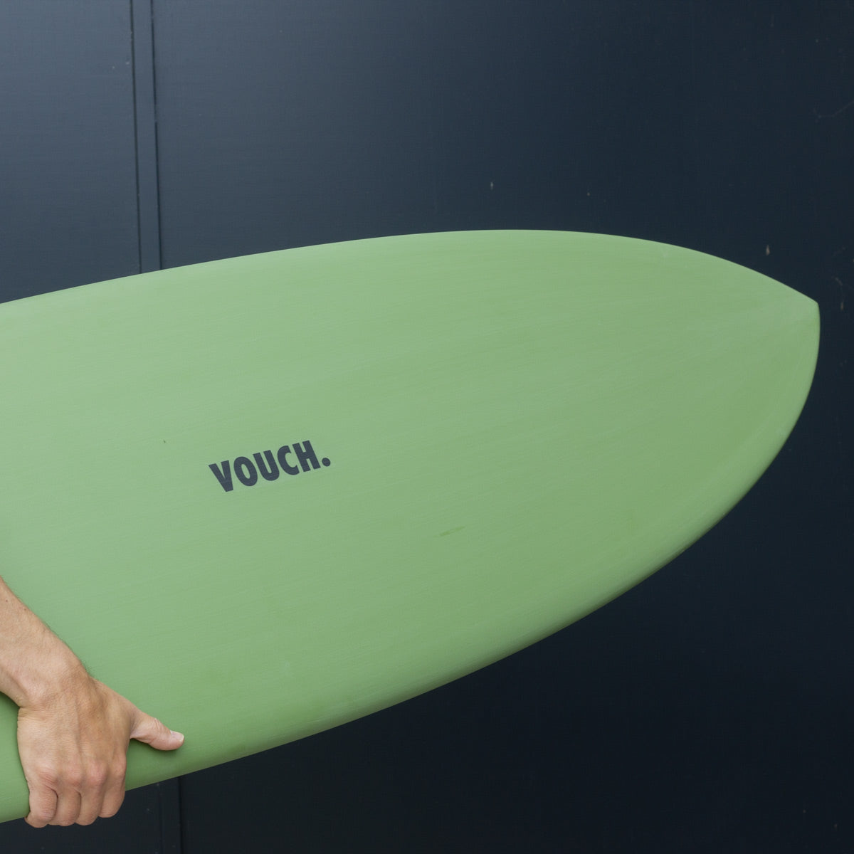 Vouch Mid Vish Surfboard Olive 6'10" Down the Line Surf
