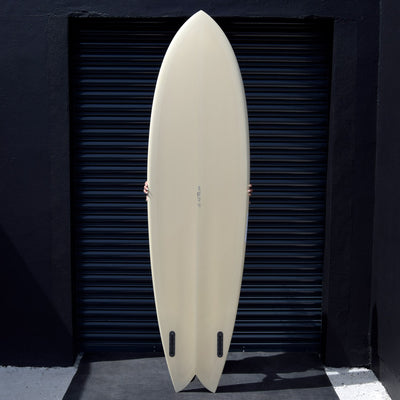 Vouch Mid Vish Surfboard - Sandstone - 6'10" - Buy online today at Down the Line Surf. International shipping available.
