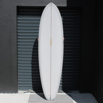 Vouch Twin Nuevo Surfboard - Smoke - 6'10" - Buy online today at Down the Line Surf. International shipping available.