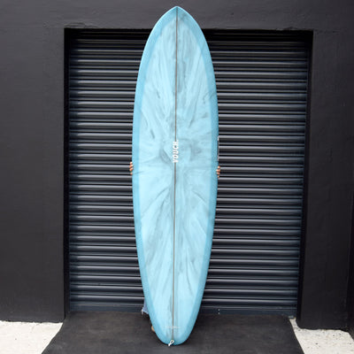 Vouch Twin Nuevo Surfboard - Blue Marble - 7'0" - Buy online today at Down the Line Surf. International shipping available.