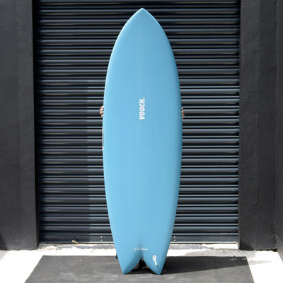 Vouch Vish Surfboard - Storm Blue - 5'10" - Buy online today at Down the Line Surf. International shipping available.