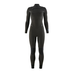 Patagonia Women's R1 Yulex Front Zip Wetsuit - Black - Buy online today at Down the Line Surf. International shipping available.