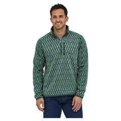 Patagonia Better shops Sweater 1/4-Zip Jacket (Pine knit/Northern green)