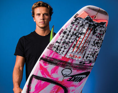 FCS Julian Wilson Deck Pad Grom Size- Camo/Orange - Buy online today at Down the Line Surf. International shipping available.