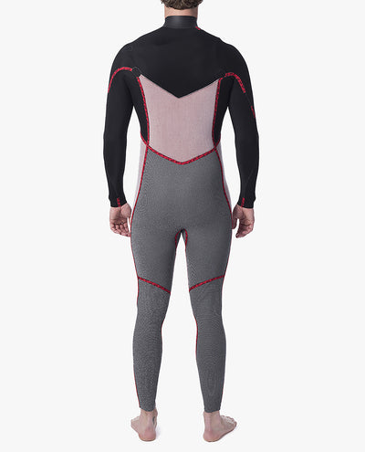 Rip Curl Dawn Patrol Warmth 3/2mm Chest Zip Wetsuit - Black - Buy online today at Down the Line Surf. International shipping available.