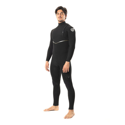Rip Curl E Bomb 4/3mm Zip Free E7 Wetsuit Limited Edition - Black - Buy online today at Down the Line Surf. International shipping available.