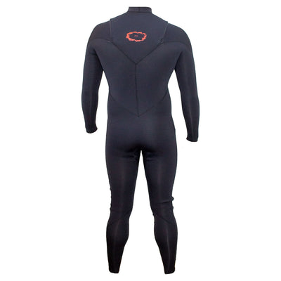 Zion Ando Vault 4/3mm Chest Zip Wetsuit - Black - Buy online today at Down the Line Surf. International shipping available.