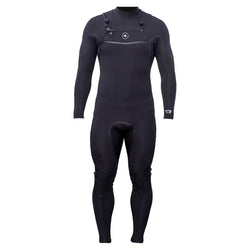 Zion Yeti Chest Zip 3/2.5mm Wetsuit - Black - Buy online today at Down the Line Surf. International shipping available.