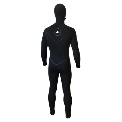 Zion Yeti 6/5/4mm Wetsuit with Built in Hood - Black - Buy online today at Down the Line Surf. International shipping available.